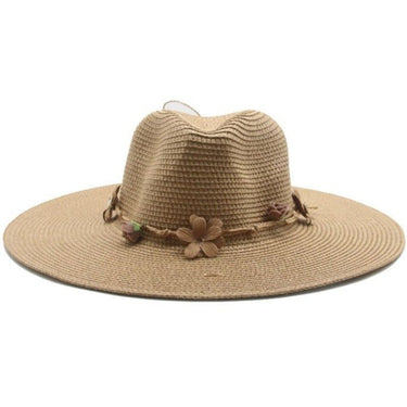 chapeau de paille fleur chic
